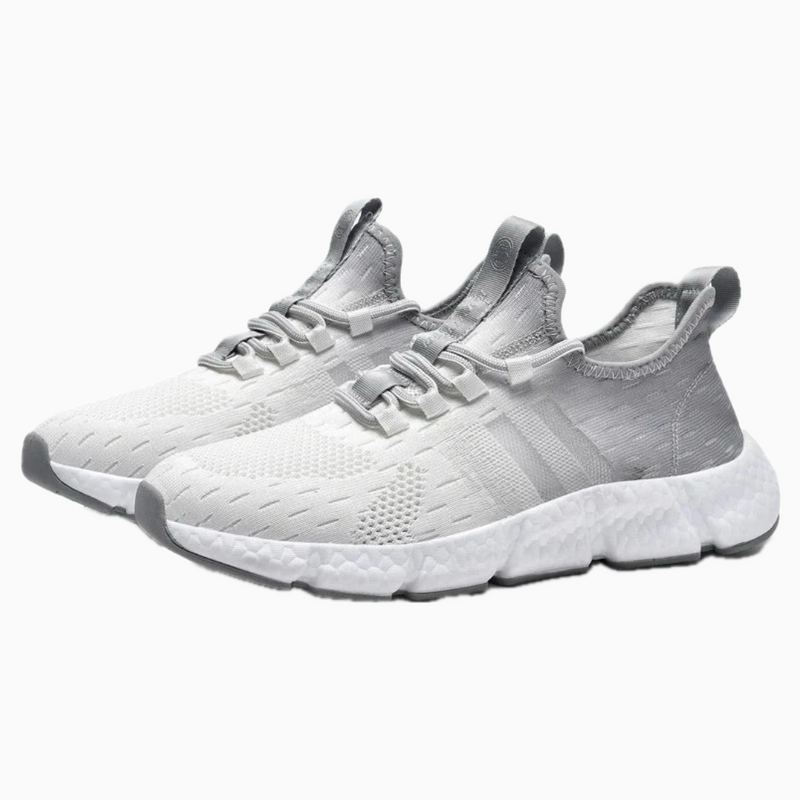 Tênis Esportivo Pro Elite Branco/Cinza - FHPersonalShop