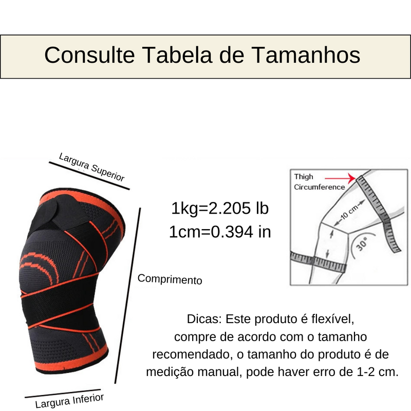 Joelheira de Compressão - FHPersonalShop