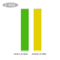 Elásticos - MiniBands Verde/Amarelo - FHPersonalShop