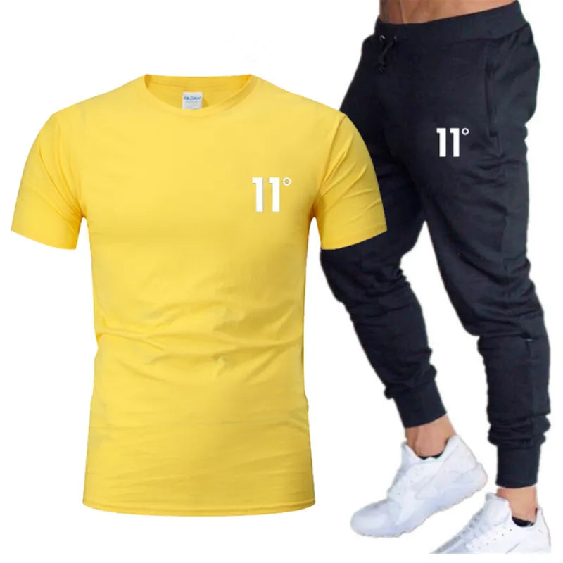 Conjunto Masculino Amarelo/Preto - FHPersonalShop