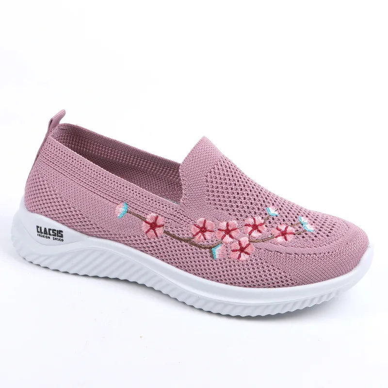 Sapato Feminino Floral Rosa - FHPersonalShop