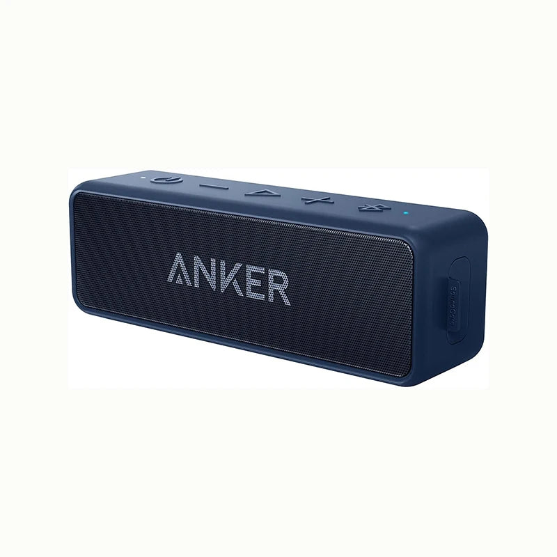 Caixa de Som Anker Bluetooth Preto/Azul - FHPersonalShop