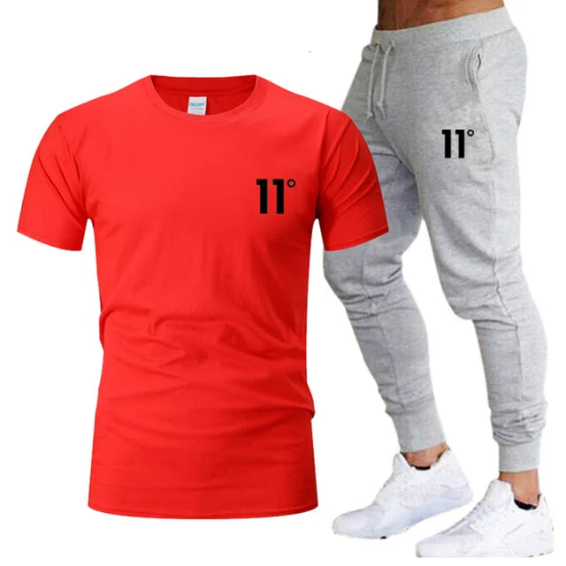 Conjunto Masculino Vermelho/Prata - FHPersonalShop