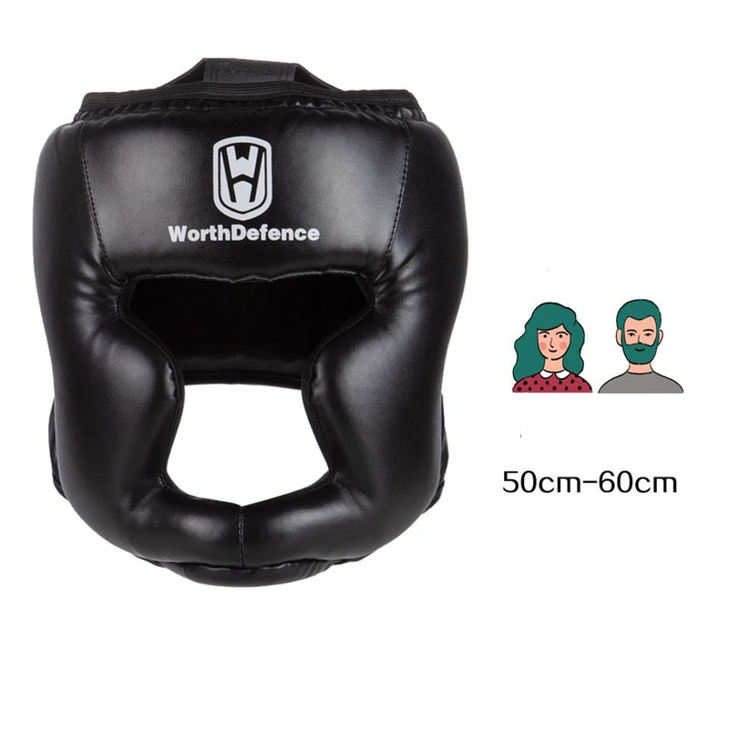 Capacete de Proteção Boxe Preto/Adulto - FHPersonalShop