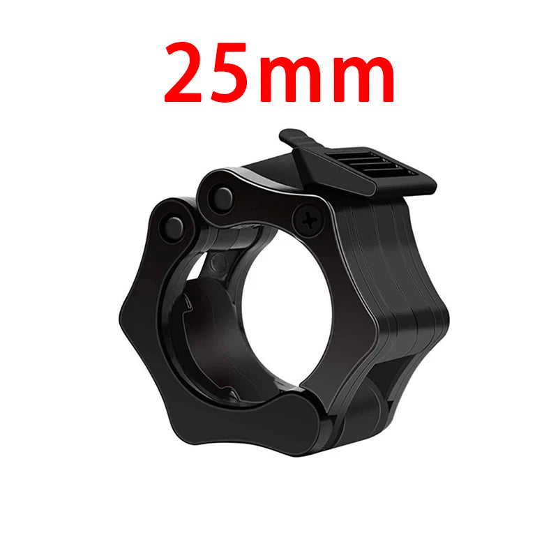 Braçadeiras Barras e Halteres Preto (25mm) 1pcs - FHPersonalShop