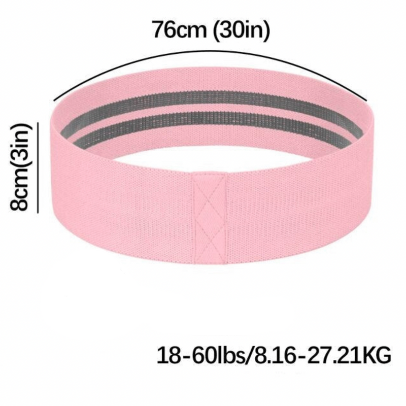 Mini Band Elástico Rosa Claro - FHPersonalShop