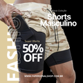 Shorts Masculino Caqui - FHPersonalShop